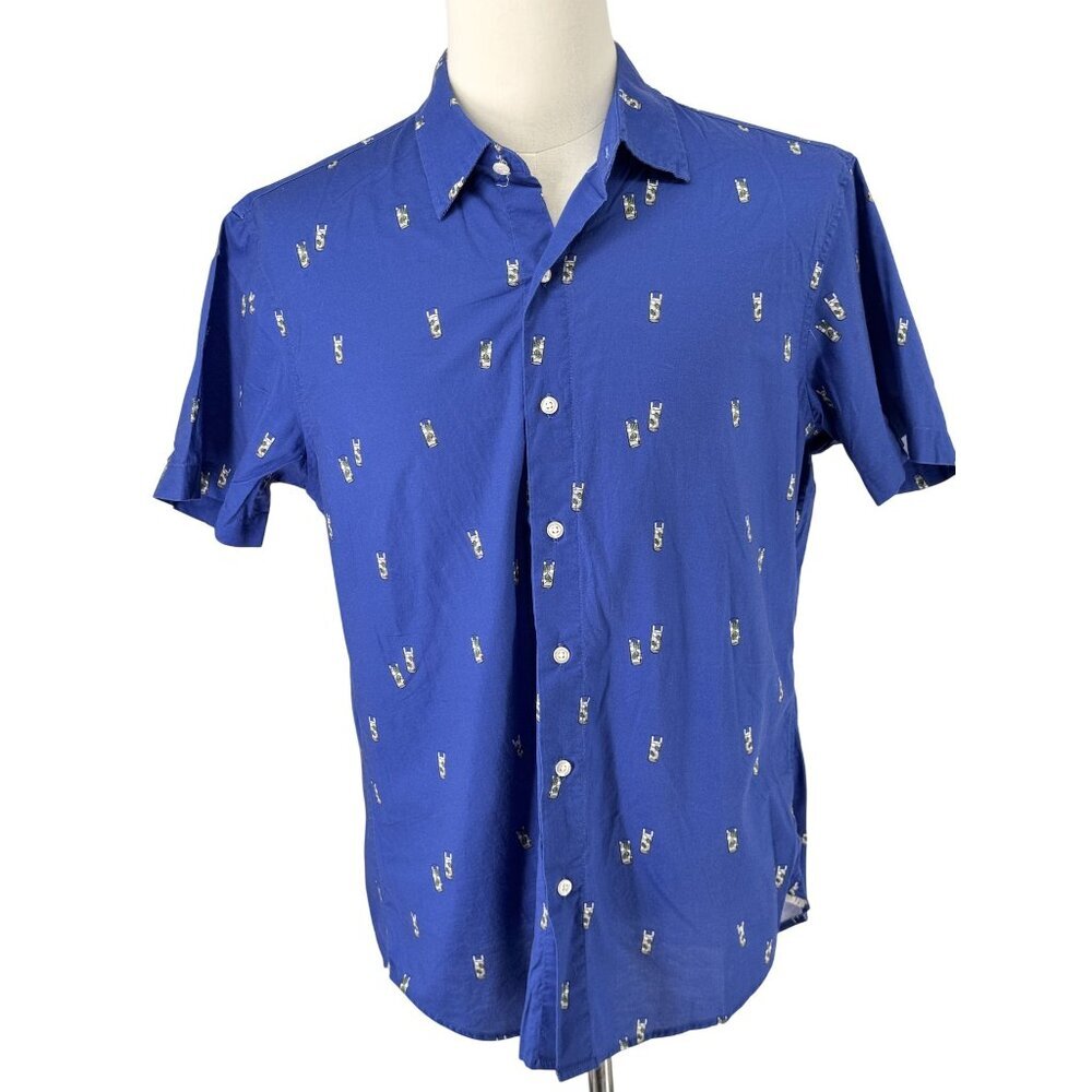 Bonobos Blue Casual Button Down Shirt